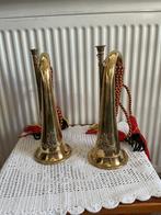 Jachthoorns 2 maal, Muziek en Instrumenten, Blaasinstrumenten | Hoorns, Ophalen of Verzenden, Zo goed als nieuw, Overige typen