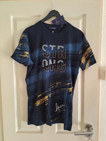 Donkerblauw heren shirt maat L Nieuw! beschikbaar voor biedingen