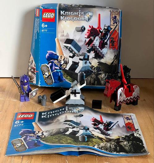 Lego set Castle Knights Kingdom II 8777  Vladek Encounter, Kinderen en Baby's, Speelgoed | Duplo en Lego, Zo goed als nieuw, Ophalen of Verzenden