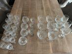 Kristallen glasservies 30 stuks in diverse maten en grote, Verzamelen, Ophalen, Zo goed als nieuw, Overige typen