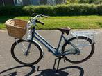 Gazelle Miss Grace blauw wit, Fietsen en Brommers, Fietsen | Dames | Damesfietsen, Ophalen, 53 tot 56 cm, Versnellingen, Zo goed als nieuw