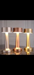 LED tafellampen op accu., Huis en Inrichting, Lampen | Tafellampen, Ophalen of Verzenden, Zo goed als nieuw, Minder dan 50 cm