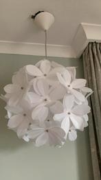 Hanglamp wit bloemen, Minder dan 50 cm, Zo goed als nieuw, Ophalen