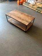 Nieuwe stoere mango houten salon tafel de laaste stuks, Huis en Inrichting, Tafels | Salontafels, Ophalen, 100 tot 150 cm, Rond