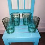 Bacardi mojito glazen lichtgroen 4 stuks, Ophalen, Glas of Glazen, Overige stijlen, Glas