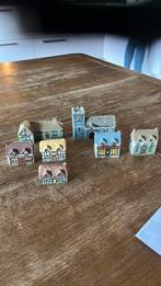 Vintage Wade Whimsey huisjes made in England 7.Stuks, Antiek en Kunst, Antiek | Keramiek en Aardewerk, Ophalen of Verzenden