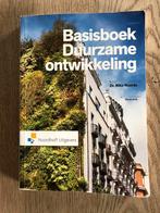 Basisboek duurzame ontwikkeling, Boeken, Studieboeken en Cursussen, Ophalen of Verzenden, Beta, Zo goed als nieuw, HBO