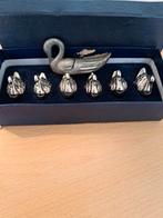 Zilveren Eendjes Set - 7 stuks, Antiek en Kunst, Ophalen, Zilver