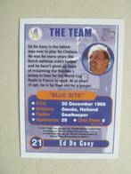 Futera 1998 card. Ed.de.Goey. ex Feyenoord, Verzamelen, Sportartikelen en Voetbal, Ophalen of Verzenden, Zo goed als nieuw, Buitenlandse clubs