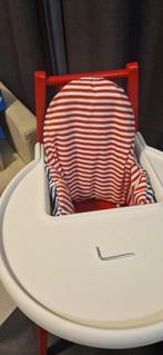 kinderstoel ikea rood, Kinderen en Baby's, Kinderstoelen, Ophalen, Gebruikt, Overige typen, Stoelverkleiner