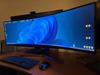 Samsung Odyssey G9 QLED 49" (49RG90SSU) - ULTRAWIDE, Computers en Software, Monitoren, Gebruikt, 101 t/m 150 Hz, VA, Ultra HD (4K)