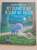 Het olifantje dat in slaap wil vallen, Ophalen of Verzenden, Zo goed als nieuw, Carl-Johan Forssén Ehrlin