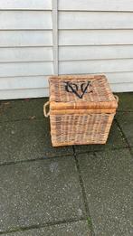 Rieten mand 40x33x40cm, Huis en Inrichting, Ophalen, Zo goed als nieuw, Rechthoekig, Riet