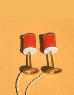 Lundby Poppenhuis 1970s Vintage Messing Tafellampen 1:16, Ophalen of Verzenden, Gebruikt, Poppenhuis