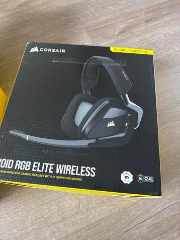 Corsair Void RGB Elite Wireless Gaming Headset beschikbaar voor biedingen
