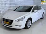 Peugeot 508 1.6 Allure Automaat - Veel opties! *EX BPM* (201, Auto's, Peugeot, Euro 5, Zwart, Leder en Stof, Wit