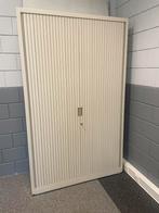 Creme Archiefkast metaal 120 breed, Ophalen, 100 tot 150 cm, Zo goed als nieuw, Metaal