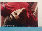 BLANKA VLASIC LEGEND HOOGSPRINGSTER. CROATIE, Verzenden, Nieuw, Foto of Kaart, Gesigneerd