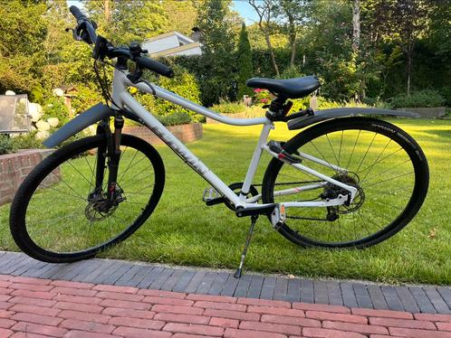 BAARN, B-Twin Riverside 500 fiets, maat M, 9 versnel, 2018, Fietsen en Brommers, Fietsen | Mountainbikes en ATB, Gebruikt, Overige merken