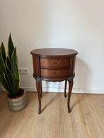 Mooi antiek bijzettafeltje (of nachtkastje), Ophalen, Gebruikt, Minder dan 45 cm, 55 tot 70 cm