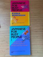 Japanese for Busy People I + Workbook Kana Version, Boeken, Ophalen of Verzenden, Beta, Gelezen