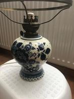 Delftsblauw olielamp electrisch, Ophalen