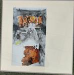 Fraai ingelijste zeefdruk, Ger Lataster - Nummer 11, Antiek en Kunst, Kunst | Litho's en Zeefdrukken, Ophalen