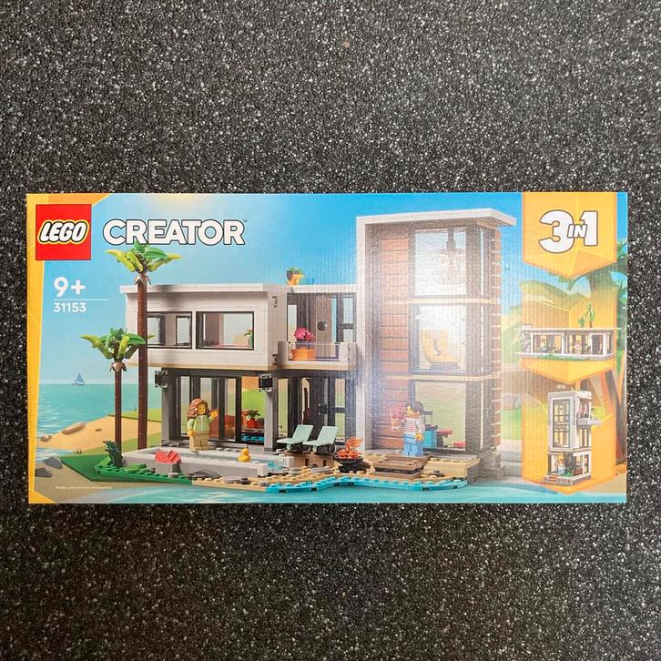 Lego creator 31153 modern huis - SEALED, Kinderen en Baby's, Speelgoed | Duplo en Lego, Nieuw, Lego, Complete set, Ophalen of Verzenden