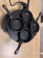 Tristar Elektrische wok/wadjan set  met 4 kleine woks, Overige materialen, Inductieplaat, Pannenset, Ophalen of Verzenden