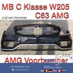 C63 S AMG Voorbumper Mercedes C Klasse W205 2018 compleet 63, Auto-onderdelen, Carrosserie en Plaatwerk, Gebruikt, Ophalen of Verzenden