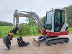 Takeuchi TB225 | bj2020 | 2123uur | Nieuwe Engcon, Zakelijke goederen, Machines en Bouw | Kranen en Graafmachines, Ophalen of Verzenden