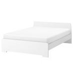 Wit Ikea bed ASKVOLL 140 bij 200 meter, Huis en Inrichting, Slaapkamer | Bedden, Ophalen, Gebruikt, Wit, 140 cm