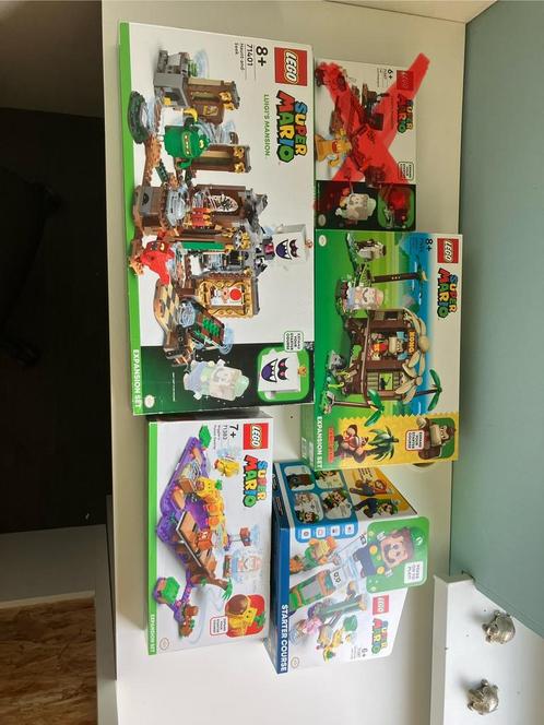 Heel veel mario lego, Kinderen en Baby's, Speelgoed | Duplo en Lego, Zo goed als nieuw, Lego, Complete set, Ophalen of Verzenden