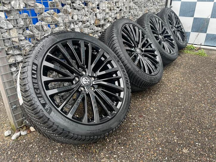 20” VW transporter springfield velgen 5x120 T5 T6 + michelin, Auto-onderdelen, Banden en Velgen, Banden en Velgen, Zomerbanden