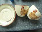 Jet Kippen Kop en Schotels - 2 sets Nieuw, Huis en Inrichting, Keuken | Servies, Nieuw, Ophalen of Verzenden, Overige stijlen