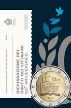 2 Euro San Marino 2024 - 50 jaar Burgerrechten - BU Blister, Verzenden, San Marino, 2 euro, Losse munt