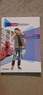 Taalblokken Engels A2-B1 Leerwerkboek, Ophalen of Verzenden, Zo goed als nieuw, MBO, Malmberg