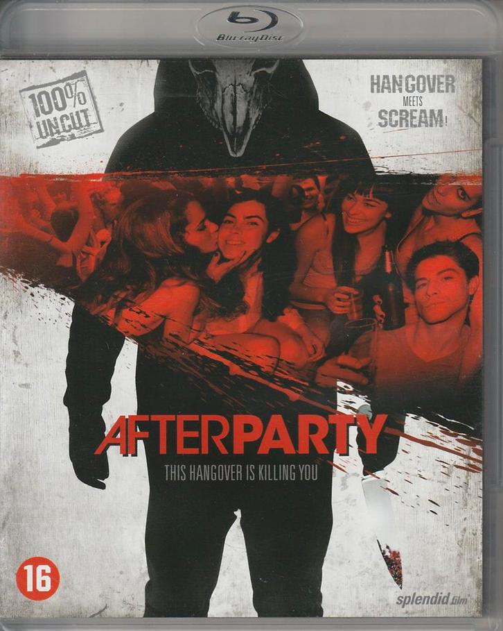 Afterparty (2013) NL Blu-ray - Horror Slasher, Cd's en Dvd's, Blu-ray, Zo goed als nieuw, Ophalen of Verzenden