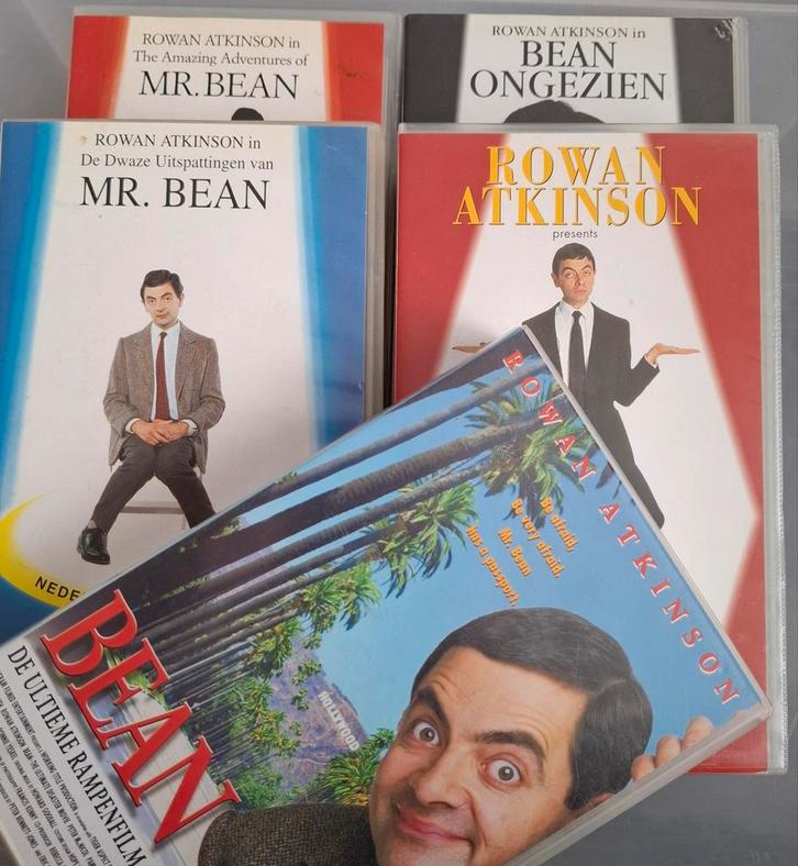 Mr. Bean VHS Collectie, Cd's en Dvd's, VHS | Film, Gebruikt, Komedie, Alle leeftijden, Ophalen of Verzenden