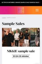 2 kaartjes Nikkie Sample Sale (1e shift), Tickets en Kaartjes, Evenementen en Festivals, Drie personen of meer