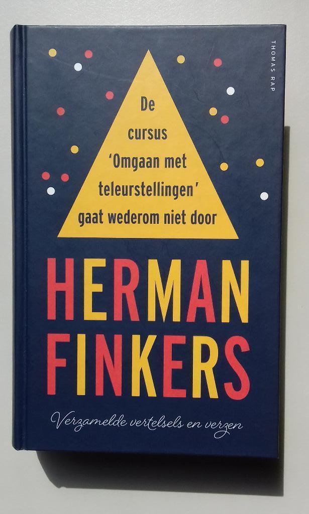 Herman Finkers - De cursus 'omgaan met teleurstellingen' ..., Boeken, Humor, Zo goed als nieuw, Cabaret, Ophalen