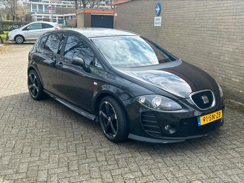 Seat Leon 2.0 Tfsi 16V 147KW 2006 Zwart, Auto's, Seat, Particulier, Leon, Airbags, Airconditioning, Alarm, Centrale vergrendeling