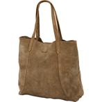 Salted suede shopper, Sieraden, Tassen en Uiterlijk, Tassen | Damestassen, Ophalen, Zo goed als nieuw, Bruin, Shopper