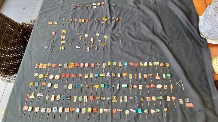 Vintage Speldjes Collectie '60-'70, Verzamelen, Speldjes, Pins en Buttons, Gebruikt, Speldje of Pin, Overige onderwerpen, Ophalen