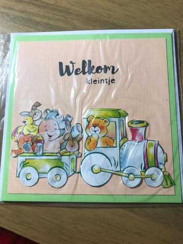 Diverse welkom kleintje kaarten (neutrale geboorte kaarten) beschikbaar voor biedingen