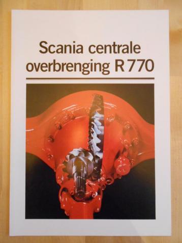 Scania R770 Differentieel Brochure 1985 – 142 112 82 beschikbaar voor biedingen