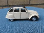 Welly 3 inch Citroen 2CV Eend wit, Ophalen of Verzenden, Zo goed als nieuw, Auto