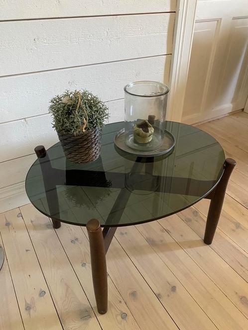 Mooie vintage Deense koffietafel jaren 70, Huis en Inrichting, Tafels | Salontafels, Zo goed als nieuw, Minder dan 50 cm, 50 tot 100 cm