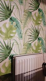 Behang ELLE vliesbehang jungle groen, Ophalen of Verzenden, Minder dan 10 m², Wit, Jungle natuur