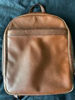 Luxe leren laptoptas rugzak – Castelijn & Beerens cognac, Computers en Software, Laptoptassen, Ophalen of Verzenden, 15 inch, Gebruikt